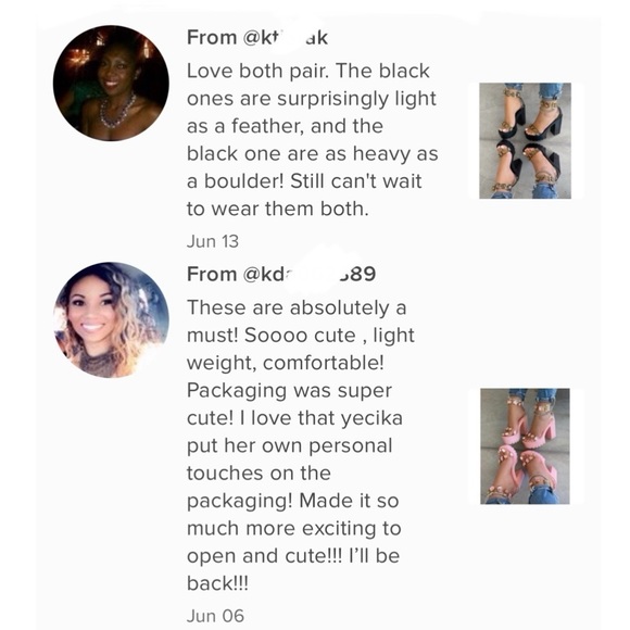 Tan Clear Large Gem Detailing Platform Heels - Picture 7 of 10